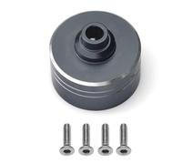 Cubierta diferencial de aleación de aluminio RC piezas de actualización para Tamiya TT02 1/10 4WD XV-02 PRO CHASSIS-58707 RC Car (titanio)