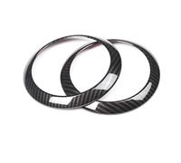 Cubierta Diseño Interior 2 Piezas De Embellecedores Anillo Para Salida Ventilación Aire Acondicionado Para Mercedes Para Benz Clase E W213 2016 2017 2018 2019 2020 2021(Fibra de carbon)