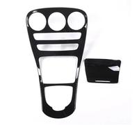 Cubierta Diseño Interior 2 Piezas Para Mercedes Para Benz C GLC 2015 2016 2017 2018 Cubierta Panel Palanca Cambios Consola Central Coche Embellecedor Con Patrón Fibra Carbono(Black)