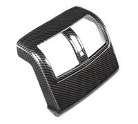 Cubierta Diseño Interior Embellecedor Cubierta Rejilla Ventilación Aire Acondicionado Trasero Coche Fibra Carbono ABS Para Mercedes Para Benz Clase E W212 2012-2015(Fibra de carbon)