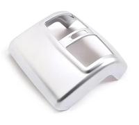 Cubierta Diseño Interior Embellecedor Cubierta Rejilla Ventilación Aire Acondicionado Trasero Coche Fibra Carbono ABS Para Mercedes Para Benz Clase E W212 2012-2015(Plata)