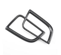 Cubierta Diseño Interior Embellecedor Marco Rejilla Ventilación Aire Acondicionado ABS Salida Aire Acondicionado Para Mitsubishi Para Strada Para Triton L200 2019-2022(Side 2 pieces)