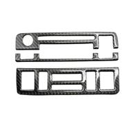 Cubierta Diseño Interior Para 3 Series E46 1998 1999 2000-2005 Embellecedor Fibra Carbono Para Cubierta Rejilla Ventilación Panel Control Central Salpicadero Coche.(3PCS)