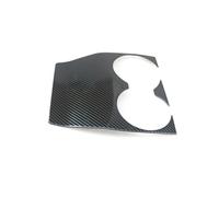 Cubierta Diseño Interior Para Mazda 3 BP 2019 2020 2021 2022 2023 2024 2025 Cubierta Embellecedora Panel Palanca Cambios Consola Central Automóvil Marco Portavasos(A Carbon fiber)