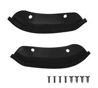Cubierta divisora de borde de parachoques delantero para Dodge para Challenger para HellCat 2015 2024, borde protector ABS diseñado para mejorar la aerodinámica y la protección del parachoques (negro)