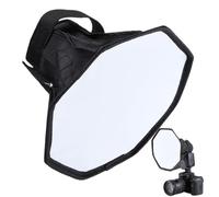 Cubierta Echtwucky - Difusor de Rayos Plegables para la Unidad Flash | Sortchable Flash | Luz de difusor de Rayos para la mayoría de Las cámaras, fotografía de Rayos Mejorado