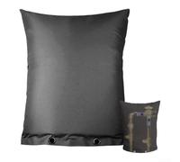 Cubierta eficaz para evitar el reflujo con aislamiento de siete capas y lámina de aluminio para evitar la congelación y daños de las tuberías durante los meses de invierno (negro, 62 x 63 cm)