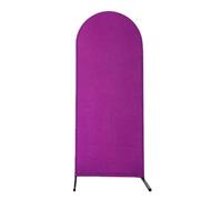 Cubierta elástica Gruesa for Arco de Boda, Soporte for telón Fondo, fotográfico sólido, decoración for Fiesta cumpleaños Cubierta de Arco de Boda(Dark Purple,80X180CM)