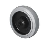 Cubierta elástica sobre llantas de PA Rodamiento de rodillos de acero inoxidable