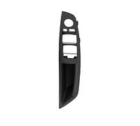 Cubierta Embellecedora De Tirar del Panel De La Manija De La Puerta Interior del Coche para BMW 5 Series F10 F18 F11 Original Left Hand Drive LHD(Negro)