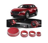 Cubierta embellecedora del interruptor multimedia, anillo de la perilla del aire acondicionado, pegatinas,