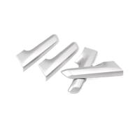 Cubierta Embellecedora Embellecedor Adhesivo para Manija De Puerta Interior De ABS Cromado para Toyota Land Cruiser Prado FJ150 2010-2019