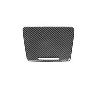 Cubierta Embellecedora Embellecedor De Fibra De Carbono para El Panel Central del Portavasos del Interior del Coche, Adhesivo para Benz C GLC Clase W205 X253