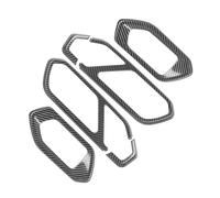 Cubierta Embellecedora Interior Para Toyota Para Raize Para GR 2020 2021 2022 Etiqueta Engomada Ajuste Cubierta Marco Panel Tazón Manija Puerta Interior Automóvil Fibra Carbono