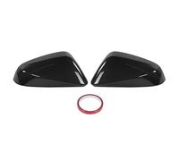 Cubierta embellecedora para espejo retrovisor, carcasa de fibra de carbono apta para NX200 200t 300h 2016 2020 (LHD)