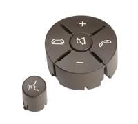 Cubierta Embellecedora Para Interruptor De Botón Volante Coche Para Benz Para C E Clase GLK Para W204 W207 W212 X204 C180 C200 Para GLK260 E300 Interruptor control velocidad auto(Right Brown)