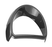 Cubierta Embellecedora para Tablero de Instrumentos Fortwo/Forfour 453 2015 2021 - Decoración de Calibre de Fibra de Carbono ABS para Actualizar e Interior del Automóvil