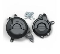 Cubierta Embrague Protector De Motor para Motocicleta para Ducati Multistrada V4 V4S para Grand para Tour 2022-2024 Embrague Alternador Protección Motocicleta Kit(Conjunto 1)