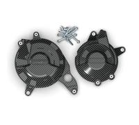 Cubierta Embrague Protector De Motor para Motocicleta para Ducati Multistrada V4 V4S para Grand para Tour 2022-2024 Embrague Alternador Protección Motocicleta Kit(Conjunto 2)