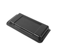 Cubierta entrada flujo aire Tapa Protectora Contra La Lluvia Toma De Aire Capó Motor Coche Cubierta Ventilación Accesorios Compatible Con Jeep Para Wrangler JL 2018-2024(Black2)