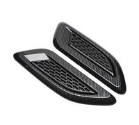 Cubierta Entrada Flujo Ajuste para Hyundai Creta Universal Car Hood Scoop cubierta decorativa entrada de aire decorativa del capó(Carbon)
