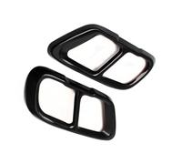 Cubierta Escape Ajuste Bisel Embellecedor De Tubo De Para Escape Trasero Para Coche, Marco De Garganta Trasera, Accesorios Exteriores Compatible Con X7 G07 2019 2020 2021