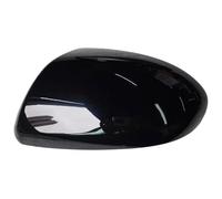 Cubierta Espejo Ala Lateral Puerta Carcasa Tapa Caser Hatchback Decoración Retrovisor Cubre Shell Para Mazda 2 Para DEMIO 2007-2014(L Black)