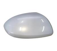 Cubierta Espejo Ala Lateral Puerta Carcasa Tapa Caser Hatchback Decoración Retrovisor Cubre Shell Para Mazda 2 Para DEMIO 2007-2014(R White)