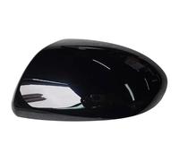Cubierta Espejo Ala Lateral Puerta Cubierta Carcasa Tapa Caser Hatchback Decoración Retrovisor Cubre Shell Para Mazda 2 Para DEMIO 2007-2014(L Black)