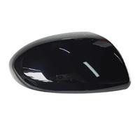 Cubierta Espejo Ala Lateral Puerta Cubierta Carcasa Tapa Caser Hatchback Decoración Retrovisor Cubre Shell Para Mazda 2 Para DEMIO 2007-2014(R Black)