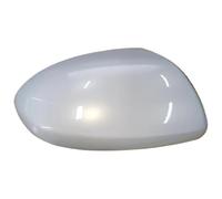 Cubierta Espejo Ala Lateral Puerta Cubierta Carcasa Tapa Caser Hatchback Decoración Retrovisor Cubre Shell Para Mazda 2 Para DEMIO 2007-2014(R White)