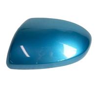 Cubierta Espejo Ala Lateral Puerta Cubierta Carcasa Tapa Caser Hatchback Decoración Retrovisor Cubre Shell Para Mazda 2 Para DEMIO 2007-2014(L Blue A)