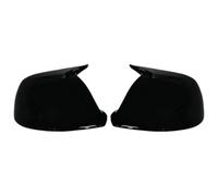 Cubierta Espejo Ala Lateral Puerta Para Q5 SQ5 8R 2008 2009 2010 2011 2012-2017 Q7 4L 2010-2015 Tapas Repuesto Carcasa Retrovisor Lateral Aleta Trasera(Gloss BlacK)