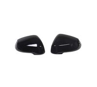 Cubierta Espejo ala Para BMW Para X1 IX1 U11 2023-2024 Embellecedor Tapa Espejo Retrovisor Coche Adhesivo Fibra Carbono ABS/negro LHD Coche(Style 1 Black)