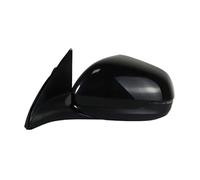 Cubierta espejo Conjunto Espejo Retrovisor Coche 8 Cables Conjunto Giro Plegable Eléctrico Automático Para Vezel Para HRV XRV 2014-2022(Black left)