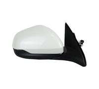 Cubierta espejo Conjunto Espejo Retrovisor Coche 8 Cables Conjunto Giro Plegable Eléctrico Automático Para Vezel Para HRV XRV 2014-2022(White right)