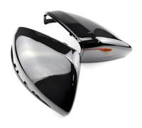 Cubierta espejo exterior Compatible Con Benz BCES Para CLS Para GLA GLB GLC W205 W247 H247 X247 X253 C253 W222 C217 W213 C257 Cubiertas Tapa Espejo Puerta Con Apariencia Fibra Carbono Accesorios(Brigh