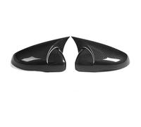 Cubierta Espejo Exterior Compatible con VW para Golf para MK6 para GTI para GTD R 2009 2010 2011 2012 2013 Tapa Lateral ala Embellecedor Carcasa De Espejo Retrovisor Accesorios(Carbon Fiber Look)