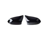 Cubierta Espejo Lateral Carcasa De Espejo Retrovisor Con Bocina Modificada Para X3 X4 X5 F15 F25 F26 2014-2017(1 pair of bright black)
