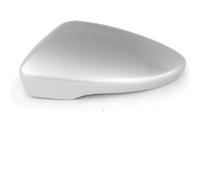 Cubierta Espejo Lateral Cubierta De Espejo Retrovisor Para VW Para Scirocco 2010-2018, 1 Par, 3C8857537, 3C8857538, Negro, Plateado Y Blanco Inverso Espejo Tapas Carcasa(Plata,Izquierda)