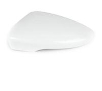Cubierta Espejo Lateral Cubierta De Espejo Retrovisor Para VW Para Scirocco 2010-2018, 1 Par, 3C8857537, 3C8857538, Negro, Plateado Y Blanco Inverso Espejo Tapas Carcasa(Blanco,Izquierda)