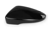 Cubierta Espejo Lateral Cubierta De Espejo Retrovisor Para VW Para Scirocco 2010-2018, 1 Par, 3C8857537, 3C8857538, Negro, Plateado Y Blanco Inverso Espejo Tapas Carcasa(Negro,Izquierda)