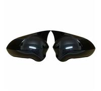 Cubierta espejo lateral Reemplazo Tapas Espejos Laterales Con Aspecto Carbono Negro Para Seat Leon MK2 1P Restyling Para Ibiza MK4 6J 3R 2008-2017(Gloss Black-Add on)