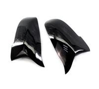 Cubierta Espejo Retrovisor Carcasa De Espejo Exterior Para Serie 5 6 7 F10 F11 F18 F07 F12 F13 F06 F01 F02 LCI Cubierta De Repuesto Para Espejo Retrovisor Lateral(Negro)