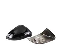 Cubierta Espejo Retrovisor Lateral Para A4 B9 Para Quattro Sline Para A5 S5 RS5 Para Sportback Side Assist 2x Tapas Cubierta Espejo Retrovisor Lateral Estilo Fibra Carbono(1.Black no assist)