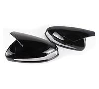 Cubierta espejo retrovisor lateral Para Clase C GLC SE W205 X253 W222 W213 W238 Volante A La Izquierda Retrovisores Laterales Carcasa Fibra Carbono(Black-2)