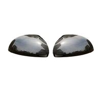 Cubierta Espejo Retrovisor Lateral Puerta Coche Tapa Alerón Embellecedor Carcasa Exterior Para VW Para Tiguan 2008-2016 Para Sharan 2012-2018 YIJIAVSX(Carbon Look)