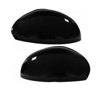 Cubierta espejo retrovisor lateral Tapas Cubierta Retrovisora Puerta Color Negro Brillante 5N0857537 Tapa Espejo Lateral Tipo Ala Para VW Para Tiguan 5N 2007-2016 L+R