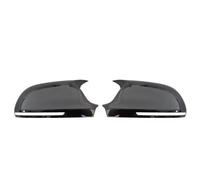 Cubierta espejo retrovisor Para A3 8P Para A4 Para A5 B8 B8.5 A6L A8L RS6 S8 Para Q3 S5 RS3 Cubierta Tapa Del Alerón Moldura Exterior Puerta Retrovisor Cubierta(Glossy Black-B8)