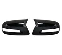 Cubierta espejo retrovisor Para CIVIC 2012 2013 2014 2015 Cubierta Espejo Retrovisor Lateral Tapa Alerón Carcasa Puerta Exterior Moldura Retrovisor Cubierta(With Light Black)